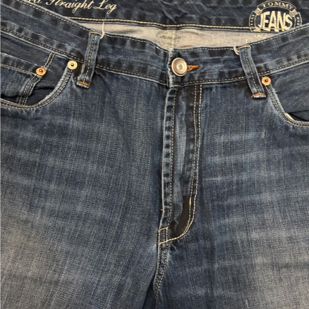 Tommy‎ Hilfiger Blue Straight Jeans - Picture 5 of 8